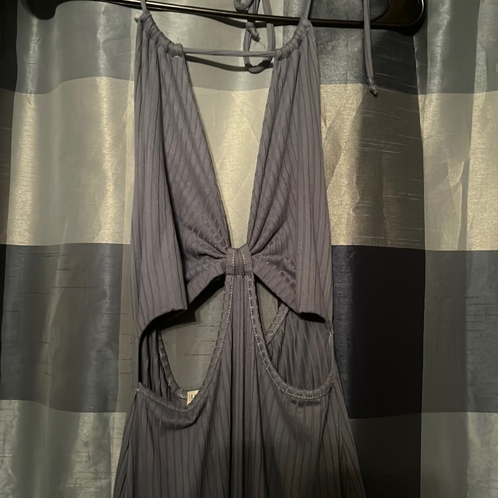 Cut out maxi dress